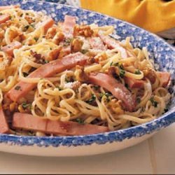 Walnut Ham Linguine