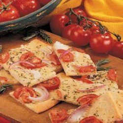 Tomato Rosemary Focaccia