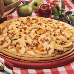 Caramel Apple Pizza