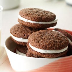 Cream-Filled Chocolate Cookies