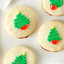 Christmas Sandwich Cookies