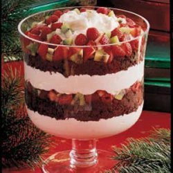 Chocolate and Fruit Trifle