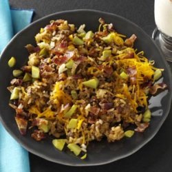 Bacon Cheeseburger Rice