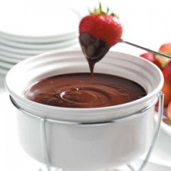 Chocolate-Raspberry Fondue