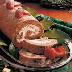 Strawberry Nut Roll