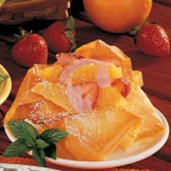 Strawberry-Orange Phyllo Cups