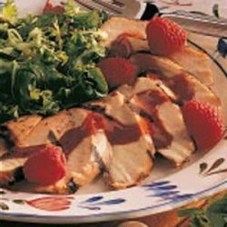 Chicken with Raspberry Sauce