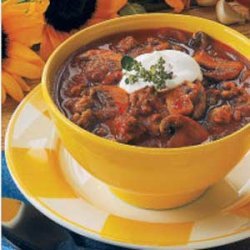 Meaty Mushroom Chili