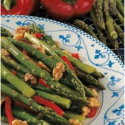 Asparagus Nut Stir-Fry