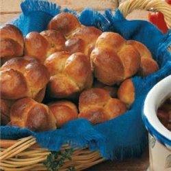 Honey Cloverleaf Rolls