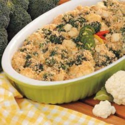 Broccoli Cauliflower Bake