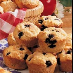 Aunt Betty's Blueberry Muffins