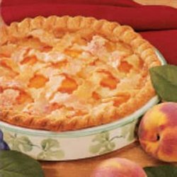 Peaches 'N' Cream Pie