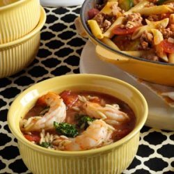 Orzo Shrimp Stew