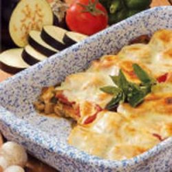 Cheesy Eggplant Bake