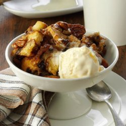 Apple-Nut Bread Pudding