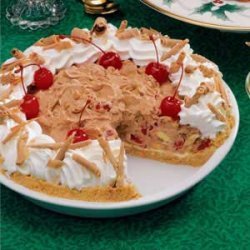 Cherry Banana Cream Pie