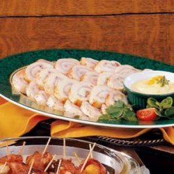 Chicken Ham Pinwheels