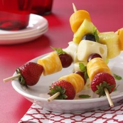 Fruit 'n' Cheese Kabobs