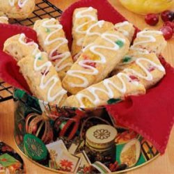 Festive Biscuit Strips