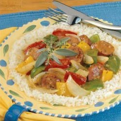 Savory Sausage and Peppers