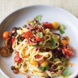 Linguine with Puttanesca Sauce