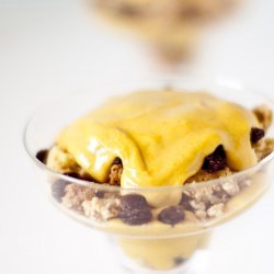Baileys Pudding Parfaits with Oatmeal-Walnut Crunch
