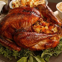 Classic Roast Turkey with Herbed Stuffing and Old-Fashioned Gravy