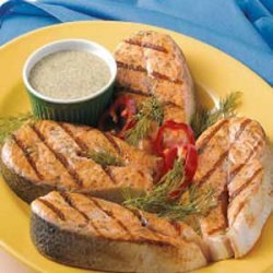 Grilled Salmon Steaks