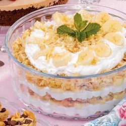 Banana Macaroon Trifle