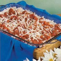 Pizza Rice Casserole