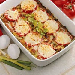 Tomato Mozzarella Bake