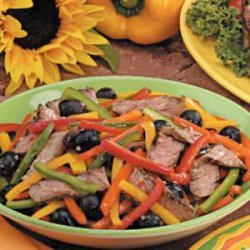 Pepper Steak Salad