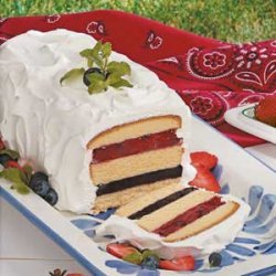 Red, White 'n' Blue Torte