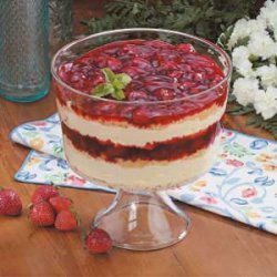 Strawberry Cheesecake Trifle