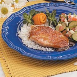 Orange-Glazed Pork Chops