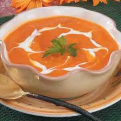 Chilled Squash and Carrot Soup