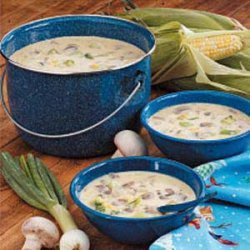 Mushroom Veggie Chowder