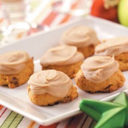 Frosted Pumpkin Cookies