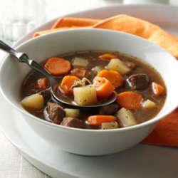 Vegetable Steak Soup