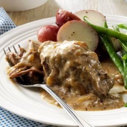 Slow-Cooked Round Steak