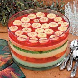 Six-Layer Gelatin Salad