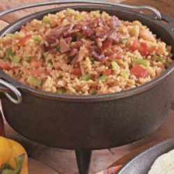 Spanish Rice with Bacon