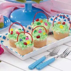 Cupcake Easter Baskets