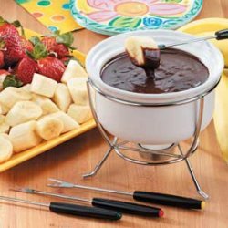 Peanut Butter Chocolate Fondue