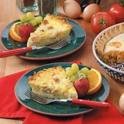 Potato-Crust Chicken Quiche