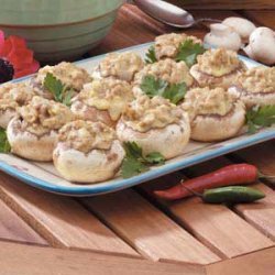 Sausage Mushroom Appetizers