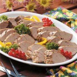 Pork Tenderloin with Herb Sauce