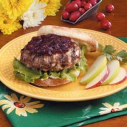 Cranberry Turkey Burgers