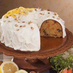 Walnut Carrot Bundt Cake